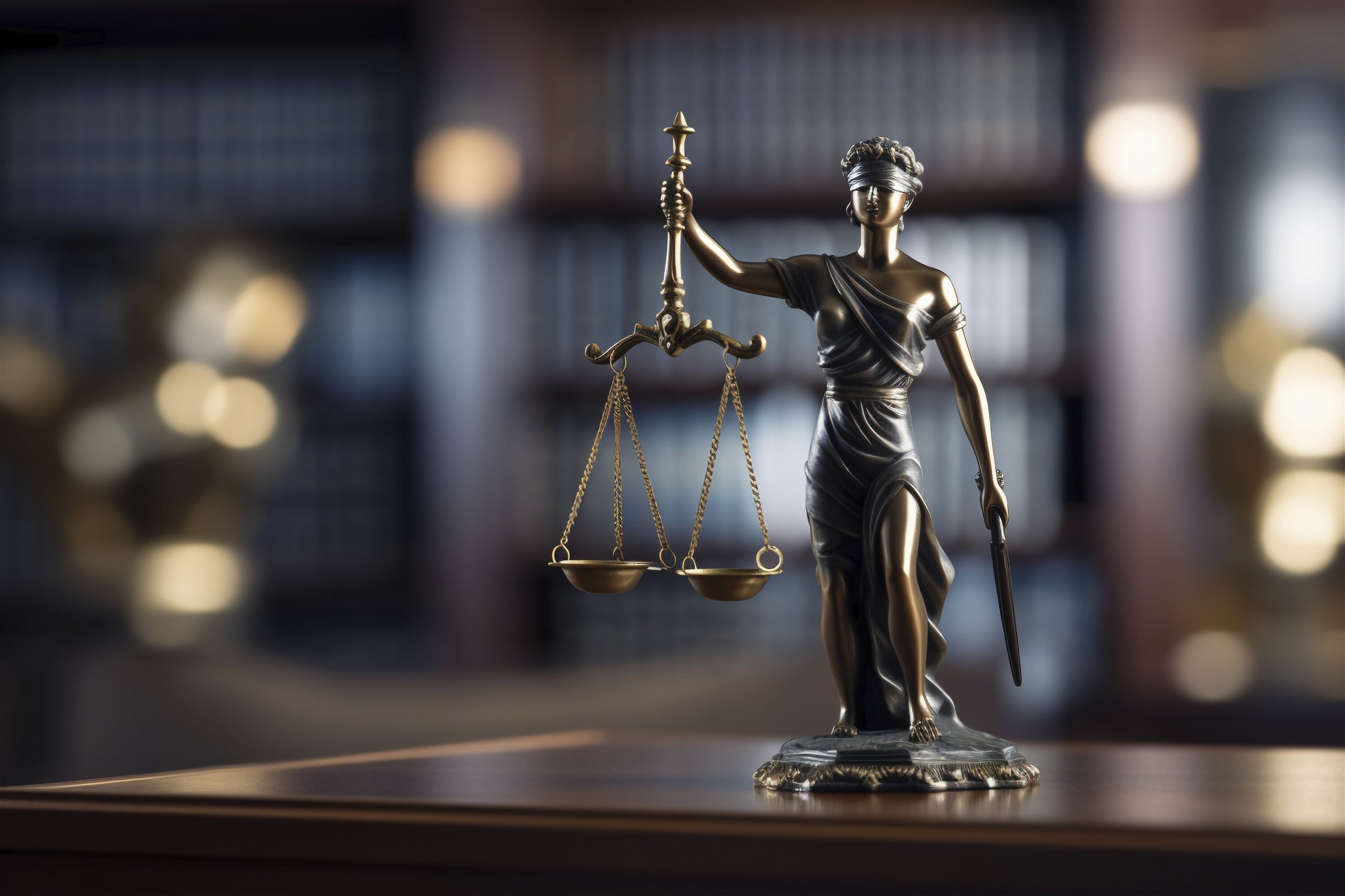 Estatueta da Justiça